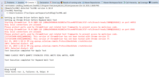 Parallel Testing With the TestNG Java Test Framework