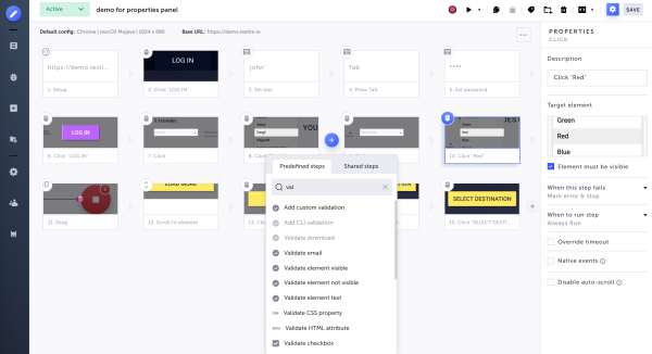 Testim AI-powered UI End-to-end Test Automation